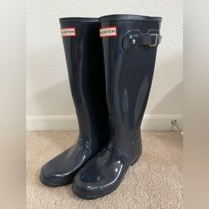 Hunter Original Tall Rainboot US 9  EU 40/41